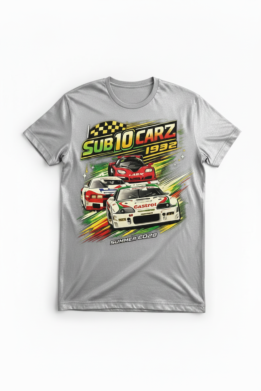 Racing T-shirts Sub 10 Carz